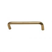 C2155 128-PB Heritage Brass Cabinet Pull Wire Design 128mm ctc Polished Brass Finish