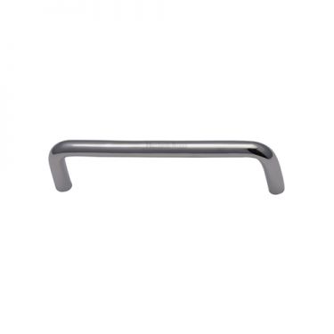 Click Here To Enlarge This Photo Of C2155 128-PC Heritage Brass Cabinet Pull Wire Design 128mm ctc Polished Chrome Finish