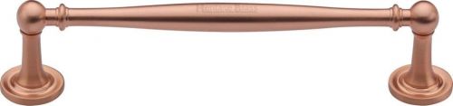 Click Here To Enlarge This Photo Of C2533 203-SRG Heritage Brass Cabinet Pull Colonial Design 203mm ctc Satin Rose Gold Finish