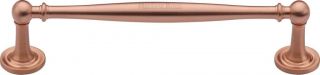 C2533 203-SRG Heritage Brass Cabinet Pull Colonial Design 203mm ctc Satin Rose Gold Finish