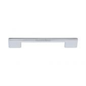 C3681 96-PC Heritage Brass Cabinet Pull Victorian Design 96mm ctc Polished Chrome Finish