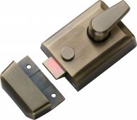 NL3060-AT M&period;Marcus York 60mm Std&period; Nightlatch Antique Brass Finish