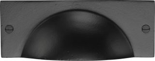 FB2762 M&period;Marcus Black Iron Rustic Cheshire Cabinet Drawer Pull