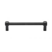 FB3325 128 M&period;Marcus Black Iron Rustic Cabinet Pull Artisan Design 128mm ctc