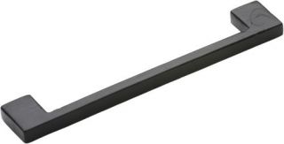 FB337 128 M&period;Marcus Black Iron Rustic Cabinet Pull Urban Design 128mm ctc