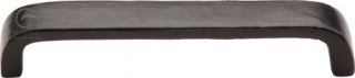 FB341 128 M&period;Marcus Black Iron Rustic Cabinet Pull D Type 128mm ctc