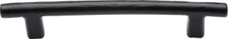 FB361 160 M&period;Marcus Black Iron Rustic Cabinet Pull Round Bar Design 160mm ctc