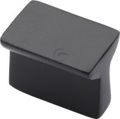 FB3895 M&period;Marcus Black Iron Rustic Cabinet Knob Anvil Design 32mm