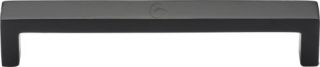 FB4338 96 M&period;Marcus Black Iron Rustic Cabinet Pull Wide Urban Design 96mm ctc