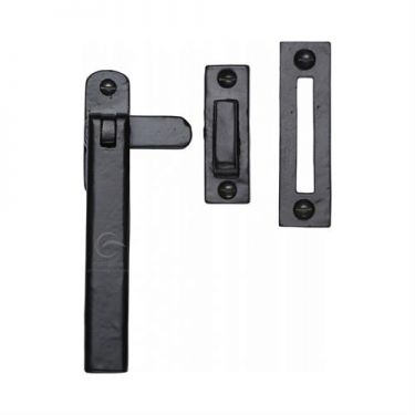Click Here To Enlarge This Photo Of FB682 MP&sol;HP M&period;Marcus Black Iron Rustic Casement Window Fastener