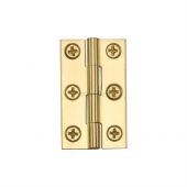 HG99-110-PB Heritage Brass Cabinet Hinge Brass 1 &half;" Polished Brass Finish