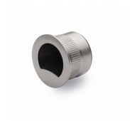 RD373-SN M&period;Marcus Sliding Door Finger Pull Satin Nickel