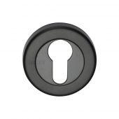 SC-0192-BLK M&period;Marcus Sorrento Euro Profile Cylinder Escutcheon Matt Black Finish