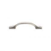 TK5090-096-DPW M&period;Marcus Luca Cabinet Pull 96mm Distressed Pewter on Zinc Finish