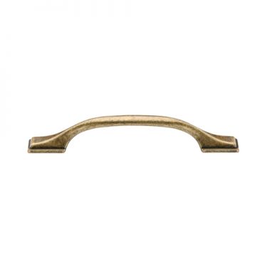 Click Here To Enlarge This Photo Of TK5090-128-DBS M&period;Marcus Luca Cabinet Pull 128mm Distressed Brass on Zinc Finish