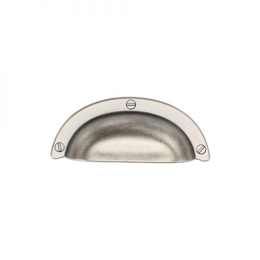 Click Here To Enlarge This Photo Of TK5120-064-DPW M&period;Marcus Faux Screw Bin Pull 64mm Distressed Pewter on Zinc Finish