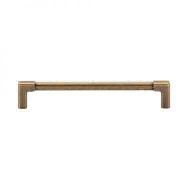 Click Here To Enlarge This Photo Of TK5190-160-DBS M&period;Marcus Mission Cabinet Pull 160mm Distressed Brass on Zinc Finish