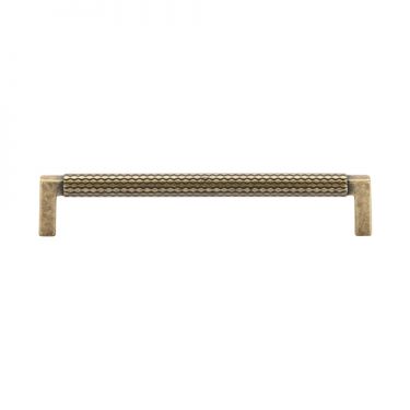 Click Here To Enlarge This Photo Of TK5191-160-DBS M&period;Marcus Paxton Cabinet Pull 160mm Distressed Brass on Zinc Finish