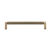 TK5191-160-DBS M&period;Marcus Paxton Cabinet Pull 160mm Distressed Brass on Zinc Finish