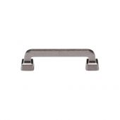 TK5217-096-DPW M&period;Marcus Stilo Cabinet Pull 96mm Distressed Pewter on Zinc Finish