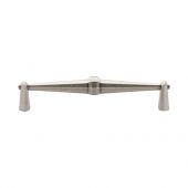 TK5231-160-DPW M&period;Marcus Terre Cabinet Pull 160mm Distressed Pewter on Zinc Finish