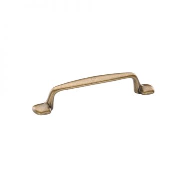 Click Here To Enlarge This Photo Of TK5341-096-DBS M&period;Marcus Classic Cabinet Pull 96mm Distressed Brass on Zinc Finish