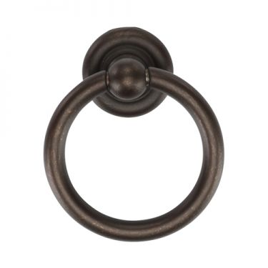 Click Here To Enlarge This Photo Of TK9213-042-LBN M&period;Marcus Classic Round Drop Pull 42mm Matt Bronze on Zinc Finish