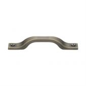 VF078 128160-DB M&period;Marcus Bureau Kitchen Cabinet Pull Handle 1128&sol;160mm Distressed Brass Finish