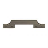 VF085 128-DB M&period;Marcus Detroit Kitchen Cabinet Pull Handle 128mm Distressed Brass Finish