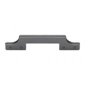 VF085 128-Oi M&period;Marcus Detroit Kitchen Cabinet Pull Handle 128mm Old Iron Finish