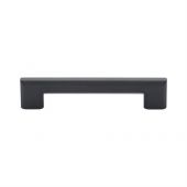 VF086 128-BLK M&period;Marcus Binary Kitchen Cabinet Pull Handle Black Matt Finish