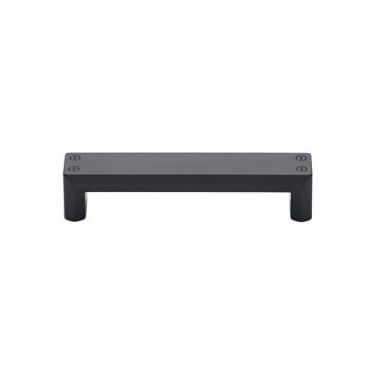 Click Here To Enlarge This Photo Of VF087 128-BLK M&period;Marcus Cabin Kitchen Cabinet Pull Handle Black Matt Finish