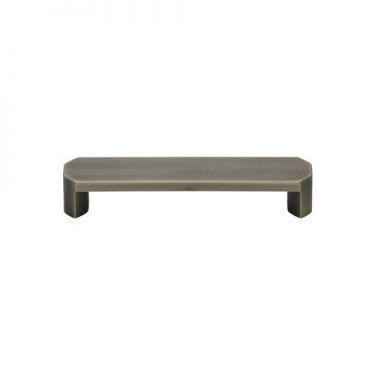 Click Here To Enlarge This Photo Of VF088 128-DB M&period;Marcus Canyon Kitchen Cabinet Pull Handle 128mm Distressed Brass Finish