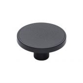 VF387 50-BLK M&period;Marcus Brooklyn Cabinet Knob 50mm Black Matt Finish