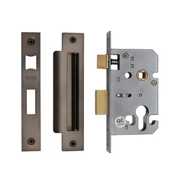 Click Here To Enlarge This Photo Of YKSLE2N-MB M&period;Marcus York Euro Sash Lock 2 &half;" Matt Bronze Finish