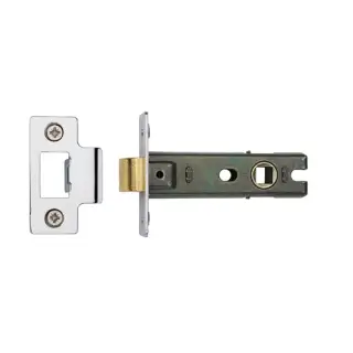 YKTL3N-PC&PN M&period;Marcus York Tubular Latch 3" Polished Chrome&sol;Nickel Finish