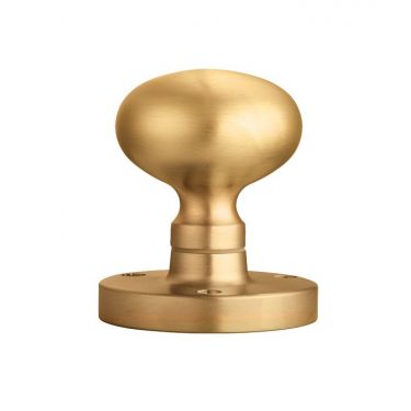 Click Here To Enlarge This Photo Of M35SB - Carlisle Brass Manital Victorian Mushroom Mortice Knob Set Satin Brass