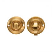 DK13SB - Carlisle Brass Delamain Small Turn & Release &lpar;Face Fix&rpar; Satin Brass