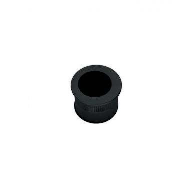 Click Here To Enlarge This Photo Of ART56MB - Carlisle Brass Manital &lpar;Round&rpar; Flush Finger Pull 25 x 23mm Matt Black