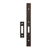 FSF5015MBRZ Carlisle Brass Eurospec Easi-T Matt Bronze Forend Strike & Fixing Pack to suit Architectural DIN Deadlocks &lpar;DLS0060EP&rpar;