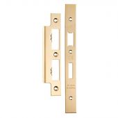 FSF5017SB Carlisle Brass Eurospec Easi-T Satin Brass Forend Strike & Fixing Pack to Suit Architectural Din Sash&sol;Bathroom Locks &lpar;DLS7260EP&sol;DLS7860WC&rpar;