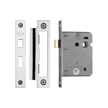 Click Here To Enlarge This Photo Of YKBL3N-PC&PN M&period;Marcus York Bathroom Lock 3" Polished Chrome