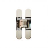 CI000929NIK00 - Carlisle Brass CEAM 929 3D Concealed Cabinet Hinge 76 x 14mm &lpar;Max 12kg per 2 hinges&comma; 16kg per 3 hinges&comma; 21kg per 4 hinges&rpar; Nickel Plated