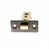 Atlantic - ALCE25BN Fire Rated CE Bolt Through Tubular Mortice Latch 2&period;5" - Black Nickel