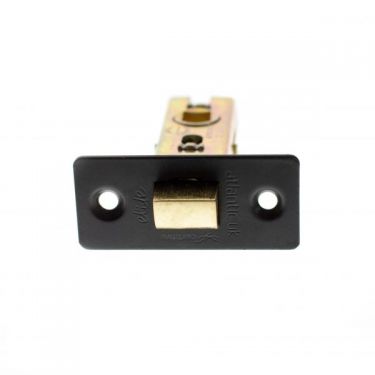 Click Here To Enlarge This Photo Of Atlantic - ALCE25MB Fire Rated CE Bolt Through Tubular Mortice Latch 2&period;5" - Matt Black