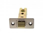 Atlantic - ALCE25MBN Fire Rated CE Bolt Through Tubular Mortice Latch 2&period;5" - Matt Gun Metal