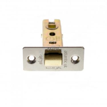Click Here To Enlarge This Photo Of Atlantic - ALCE25PN Fire Rated CE Bolt Through Tubular Mortice Latch 2&period;5" - Polished Nickel