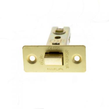 Click Here To Enlarge This Photo Of Atlantic - ALCE25SB Fire Rated CE Bolt Through Tubular Mortice Latch 2&period;5" - Satin Brass