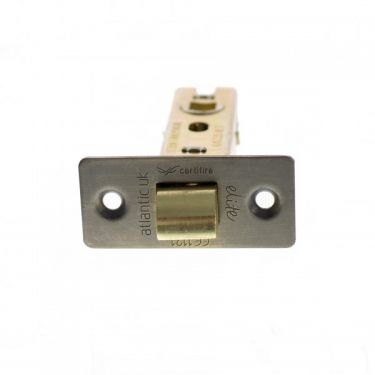 Click Here To Enlarge This Photo Of Atlantic - ALCE25UB Fire Rated CE Bolt Through Tubular Mortice Latch 2&period;5" - Urban Bronze