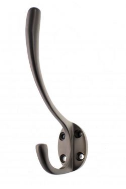 Click Here To Enlarge This Photo Of Atlantic - AHCHMBN Traditional Hat & Coat Hook - Matt Gun Metal